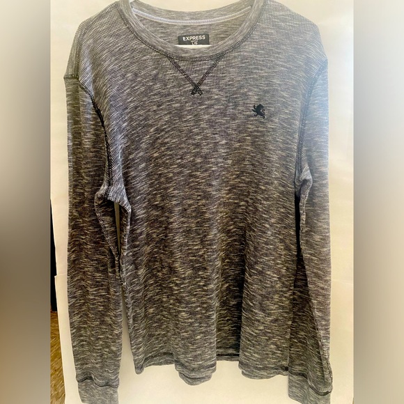 Men’s Express waffle/thermal knit shirt - Picture 1 of 6